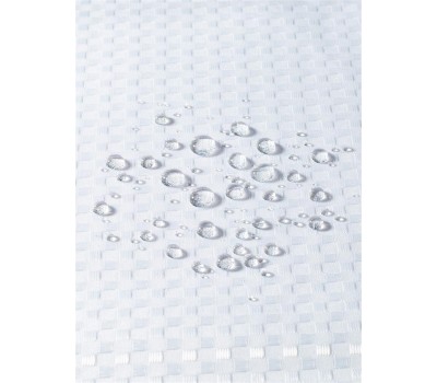 Штора для ванной ЕГ (537) WAFFLE Штора для ванной вафельная белая