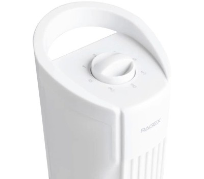 Колонный напольный вентилятор RAGEX R1204, 50Вт, цвет: 100 (белый), КИТАЙ