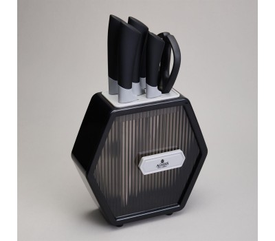 Набор ножей AGNESS 911-778 на пластик.подставке (7 предметов)