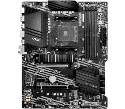 Материнская плата MSI Материнская плата B550-A PRO Soc-AM4 AMD B550 4xDDR4 ATX AC`97 8ch(7.1) GbLAN RAID+HDMI+DP