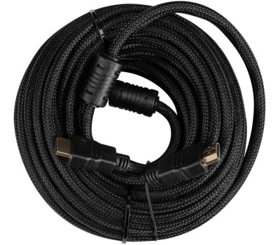 BURO Кабель аудио-видео HDMI (m)/HDMI (m) 10м. феррит.кольца позолоч.конт. черный (HDMI-V1.4-10MC)