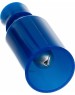 REXANT Разъем штекерный полностью изолированный штекер 4 мм 1.5-2.5 мм² (РШПи-п 2.5-4/РшИпп 2-5-4) синий