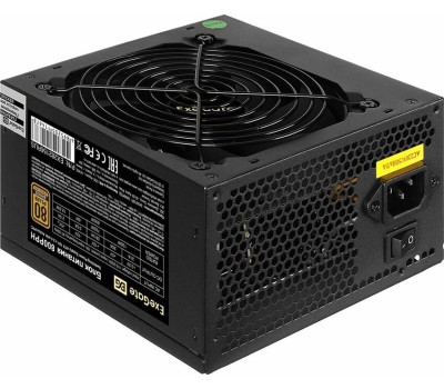 Exegate EX282156RUS-OEM Блок питания 800W ExeGate 80 PLUS® Bronze 800PPH-OEM (ATX, APFC, КПД 89% (80 PLUS Bronze), 12cm fan, 20+4pin, 2x(4+4)pin, 4xPCI-E, 8xSATA, 4xIDE, black, RTL)