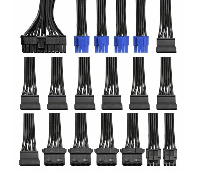 Exegate EX282156RUS-OEM Блок питания 800W ExeGate 80 PLUS® Bronze 800PPH-OEM (ATX, APFC, КПД 89% (80 PLUS Bronze), 12cm fan, 20+4pin, 2x(4+4)pin, 4xPCI-E, 8xSATA, 4xIDE, black, RTL)