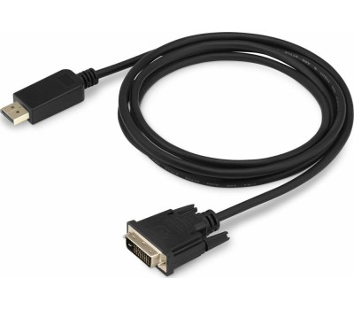 NONAME Кабель Display Port DisplayPort (m) - DVI (m), GOLD , 2м, черный