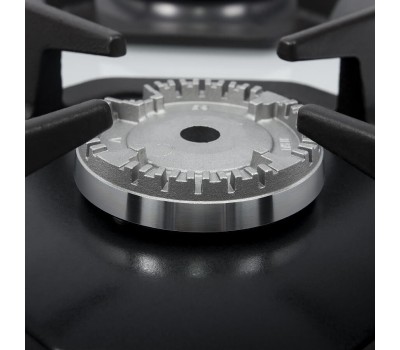 Варочная панель газовая MAUNFELD Газовая варочная панель EGHG.64.2CW/G, 4 конфорки, закаленное стекло, белый