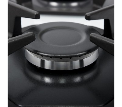 Варочная панель газовая MAUNFELD Газовая варочная панель EGHG.64.2CW/G, 4 конфорки, закаленное стекло, белый