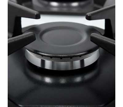 Варочная панель газовая MAUNFELD Газовая варочная панель EGHG.64.2CW/G, 4 конфорки, закаленное стекло, белый