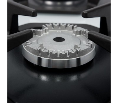 Варочная панель газовая MAUNFELD Газовая варочная панель EGHG.64.2CW/G, 4 конфорки, закаленное стекло, белый