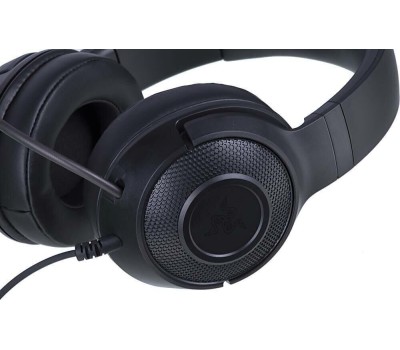 RAZER Гарнитура игровая Kraken X Lite, для компьютера и игровых консолей, мониторные, проводные, черный [rz04-02950100-r381]