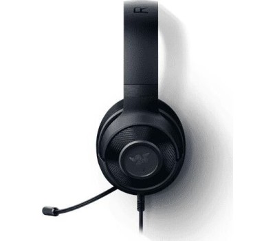 RAZER Гарнитура игровая Kraken X Lite, для компьютера и игровых консолей, мониторные, проводные, черный [rz04-02950100-r381]