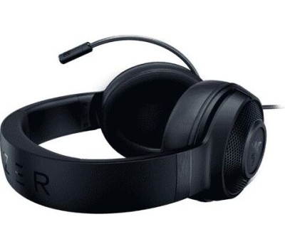 RAZER Гарнитура игровая Kraken X Lite, для компьютера и игровых консолей, мониторные, проводные, черный [rz04-02950100-r381]