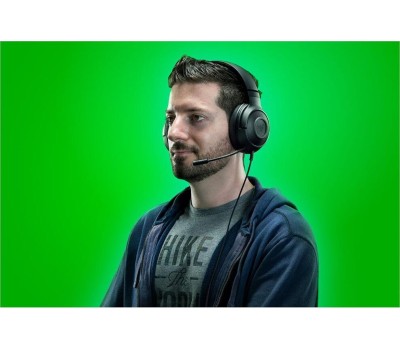 RAZER Гарнитура игровая Kraken X Lite, для компьютера и игровых консолей, мониторные, проводные, черный [rz04-02950100-r381]