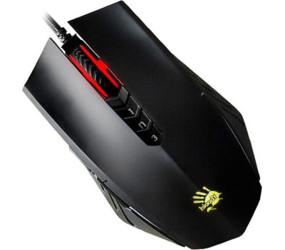 A4TECH Мышь проводная Bloody A70 черный (USB, 6200dpi, 8but) (A70 MATTE BLACK)