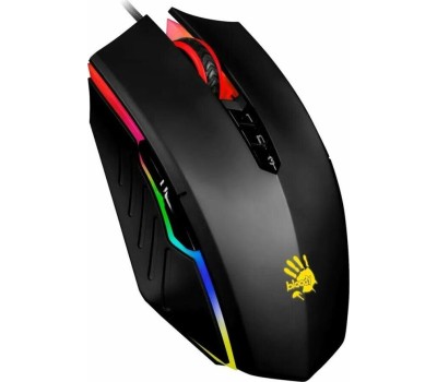 A4TECH Мышь проводная Bloody A70 черный (USB, 6200dpi, 8but) (A70 MATTE BLACK)