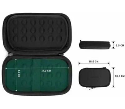 UGREEN Органайзер LP128 (50274) Hard Disk & Accessory Multi-functional Storage Bag для кабелей, наушников и жестких дисков. Размер: бульшой (L). Цвет: черный