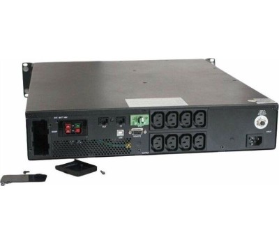 PowerCom Smart King RT SRT-1000A LCD ИБП {Line-Interactive, 1000VA / 900W, Rack/Tower, IEC, Serial+USB, SmartSlot, подкл. доп. батарей} (1157673)