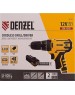 Дрель DENZEL Дрель-шуруповерт аккумуляторная CDL-12CB, Li-Ion, 12 В, 1 акк. 26102