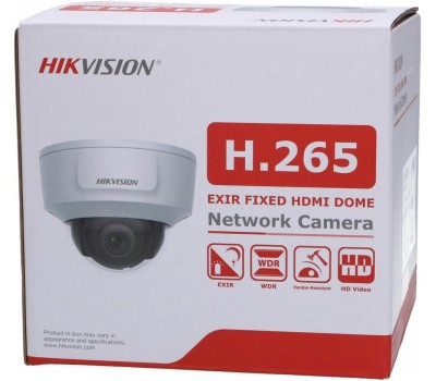IP-Камера HIKVISION Камера видеонаблюдения IP DS-2CD2186G2-IMS(2.8MM), 3840х2160 pix, 2.8 мм, белый