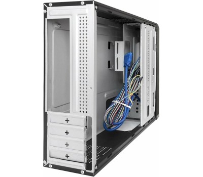 EXEGATE Корпус mATX MI-207U, Desktop, без БП, черный [ex288779rus]