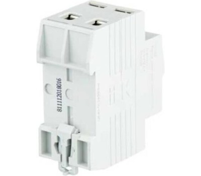 IEK Выключатель дифф. тока (УЗО) ВД1-63 (MDV10-2-016-030) 16A 2П 230В 2 модуля белый (упак.:1шт)