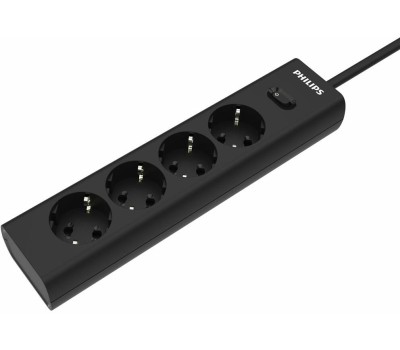 Сетевой фильтр PHILIPS Сетевой фильтр CHP2145BB/51, 3м, черный