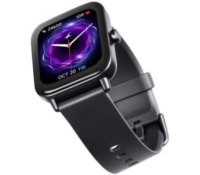 TTEC Умные часы Tempus 46mm TFT Screen Rectangular Metal Casing Smart Watch с TFT-экраном. Цвет: черный