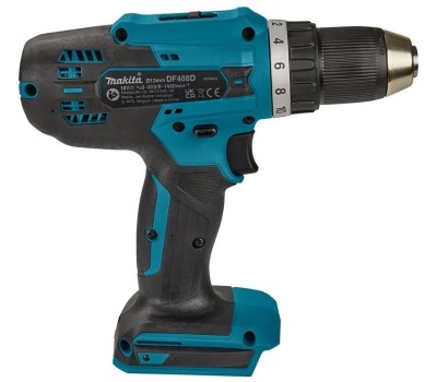 Дрель MAKITA Дрель-шуруповерт DF488D002, 1.5Ач, с двумя аккумуляторами