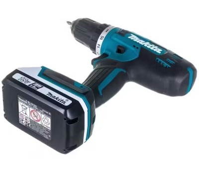 Дрель MAKITA Дрель-шуруповерт DF488D002, 1.5Ач, с двумя аккумуляторами