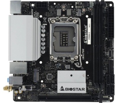 Материнская плата BIOSTAR Материнская плата B760NH-E, Socket LGA 1700, Intel B760, mini-ITX, Ret