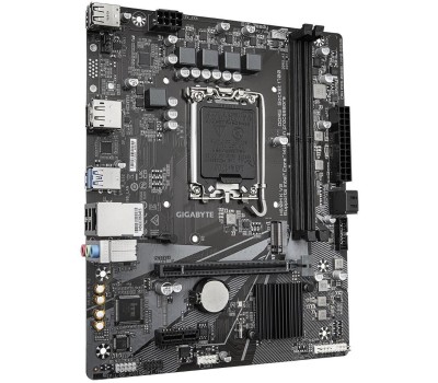 Материнская плата GIGABYTE Материнская плата H610M K V2 (LGA1700, mATX, H610, 2xDDR5, 1xPCI-Ex16, 1xM.2, DP+HDMI) (H610M K V2)