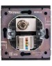 KRANZ Розетка STRONG компьютерная RJ45 кат6 + TV с/у графит