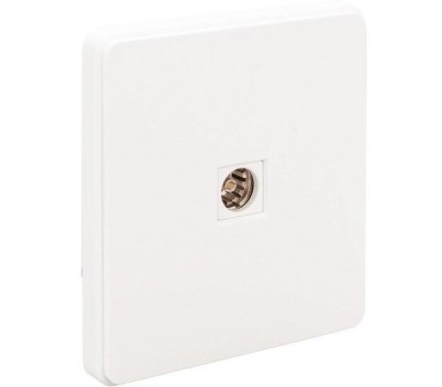 KRANZ Розетка ROUND HDMI с/у перламутр