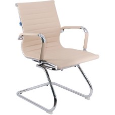 Кресло посетителя EVERPROF Leo CF экокожа бежевый