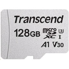 Карта памяти TRANSCEND 128 ГБ, 95 МБ/с, (TS128GUSD300S)