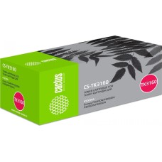 Картридж CACTUS CS-TK3160 черный (12500стр.) для Kyocera Ecosys P3045dn/P3050dn/P3055dn/P3060dn
