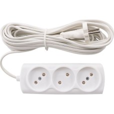 Удлинитель ENGY Удлинитель Эконом 7м/3роз. (ШВВП 2х0,75) (186717)