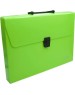 SILWERHOF Портфель 322715-01 1 отдел. A4 пластик зеленый неон