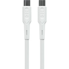 Кабель MORE CHOICE (4620202553195) K63aa USB 3.0A PD 60W для Type-C Type-C - 1 м , белый