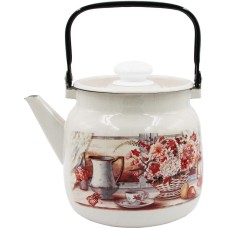 Чайник ЛЫСЬВА 2713П2/4Жм Летний этюд эмал 3,5л