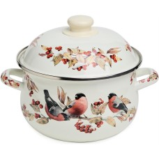 Кастрюля AGNESS 934-747 СНЕГИРИ 2.8л