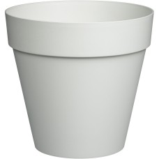 Горшок цветочный HOMVER Tarragon D250мм, 7л со вставкой (светло-серый) 221610521/03