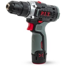 Дрель-шуруповёрт P.I.T. Дрель аккум. PBM12K-10A/2 X-DRIVER (12В, 22Нм, 10 мм, 2ск, 0-350/1350, 2х2,0Ач, ЗУ, кейс)