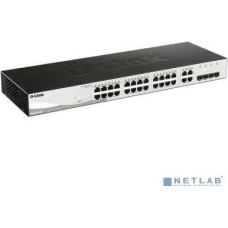 D-LINK SMB D-Link DGS-1210-28/F3A Управляемый L2 коммутатор с 24 портами 10/100/1000Base-T и 4 комбо-портами 100/1000Base-T/SFP