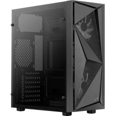 Корпус для ПК AEROCOOL Корпус ATX Glider Cosmo-G-BK-v1, Midi-Tower, без БП, черный