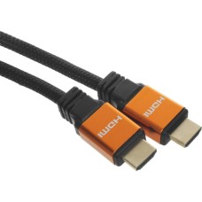 NONAME Кабель аудио-видео HDMI (m)/HDMI (m) 1.8м. феррит.кольца позолоч.конт. черный