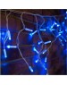 NEON-NIGHT Гирлянда светодиодная Бахрома (Айсикл) 4,8х0,6м 152 LED СИНИЙ белый ПВХ IP65 постоянное свечение 230В нужен блок 303-500-1