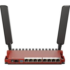 MIKROTIK Маршрутизатор L009UiGS-RM, 8 WAN/LAN, 1xSFP, красный