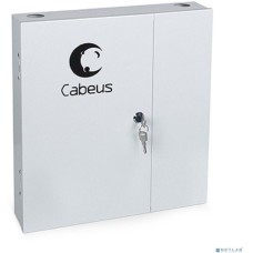 Cabeus FO-WL-8SC-K Бокс оптический настенный на 8 SC (LC duplex) со сплайс-кассетой (без пигтейлов и проходных адаптеров)