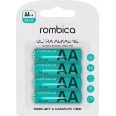 Батарейка ROMBICA Батарея ALKALINE AA X 4 AB-LR06A